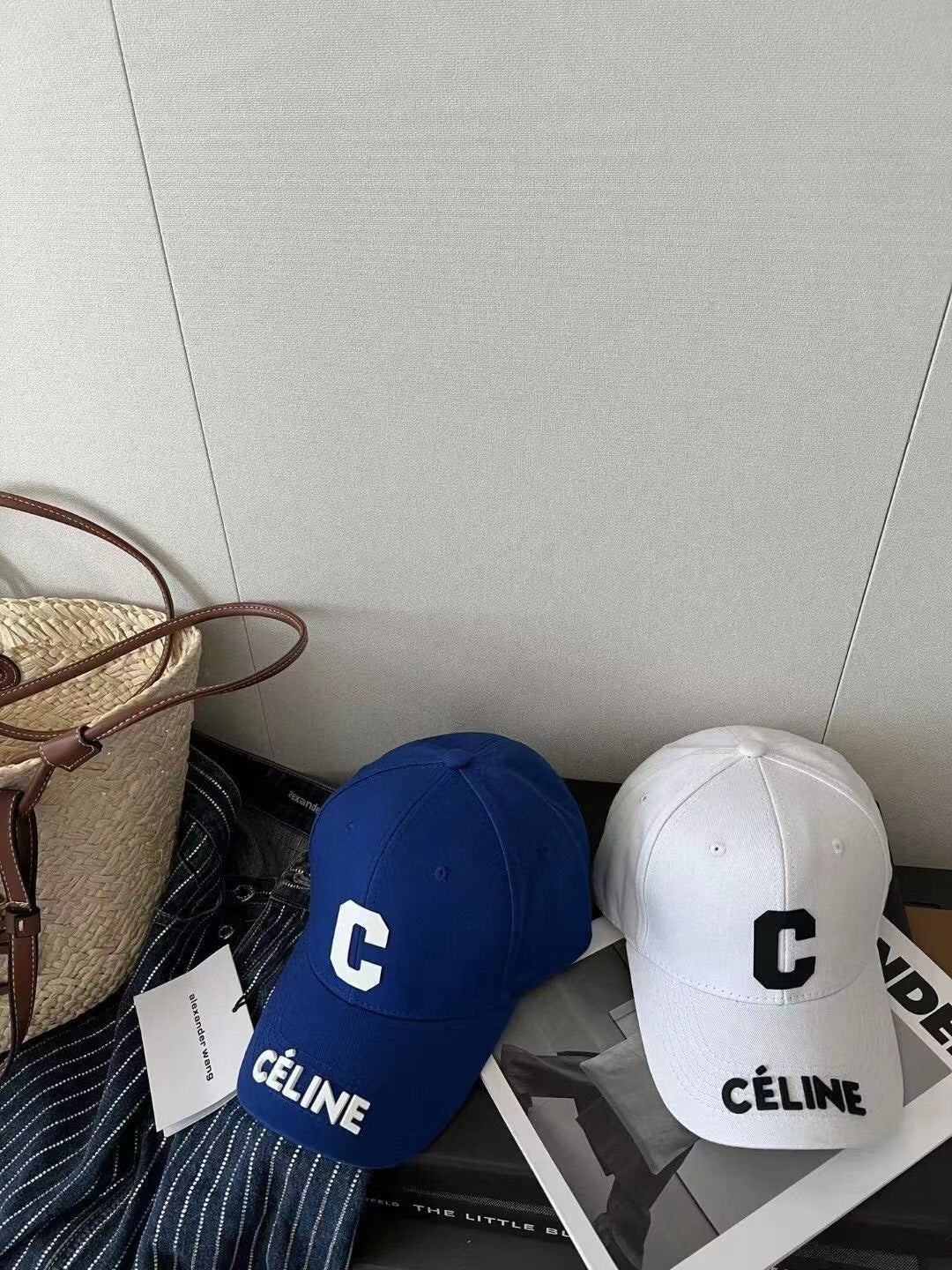 Бейсболка Celine с 3D-логотипом — 3 цвета