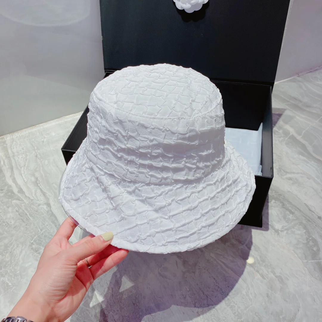 Chanel - Рыбацкая шляпа - Белая - 1