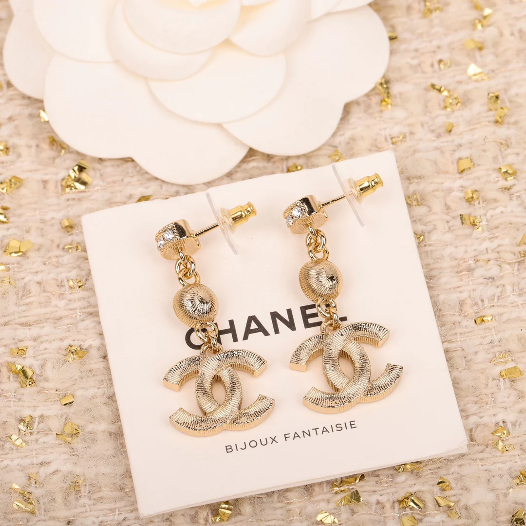 Серьги Chanel 986