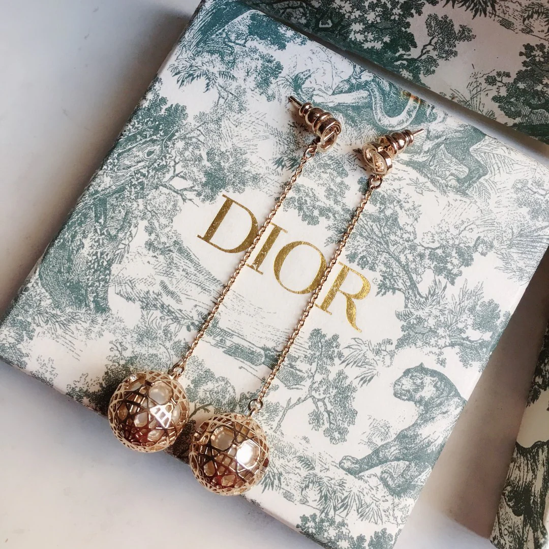 Серьги Dior - 2