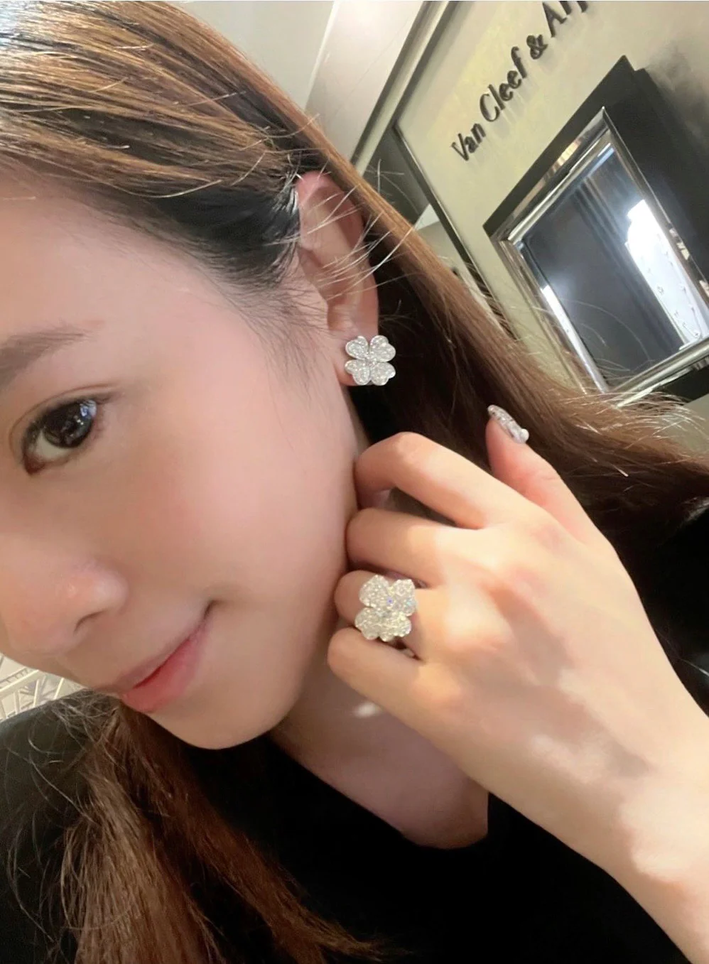 Серьги VCA 034