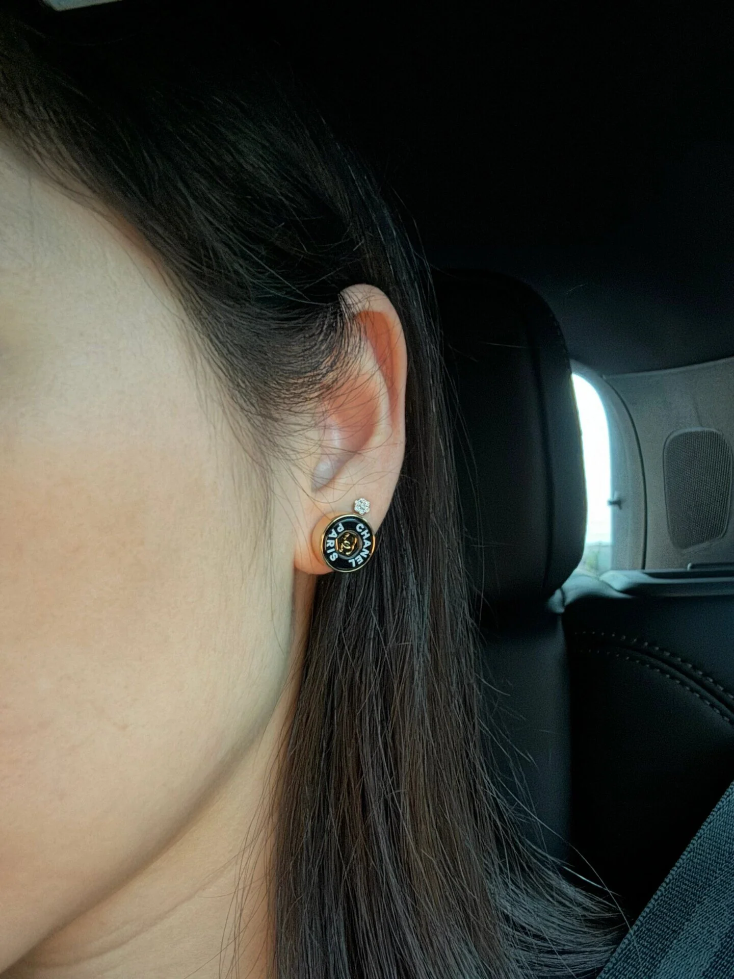 Серьги Chanel 090-1