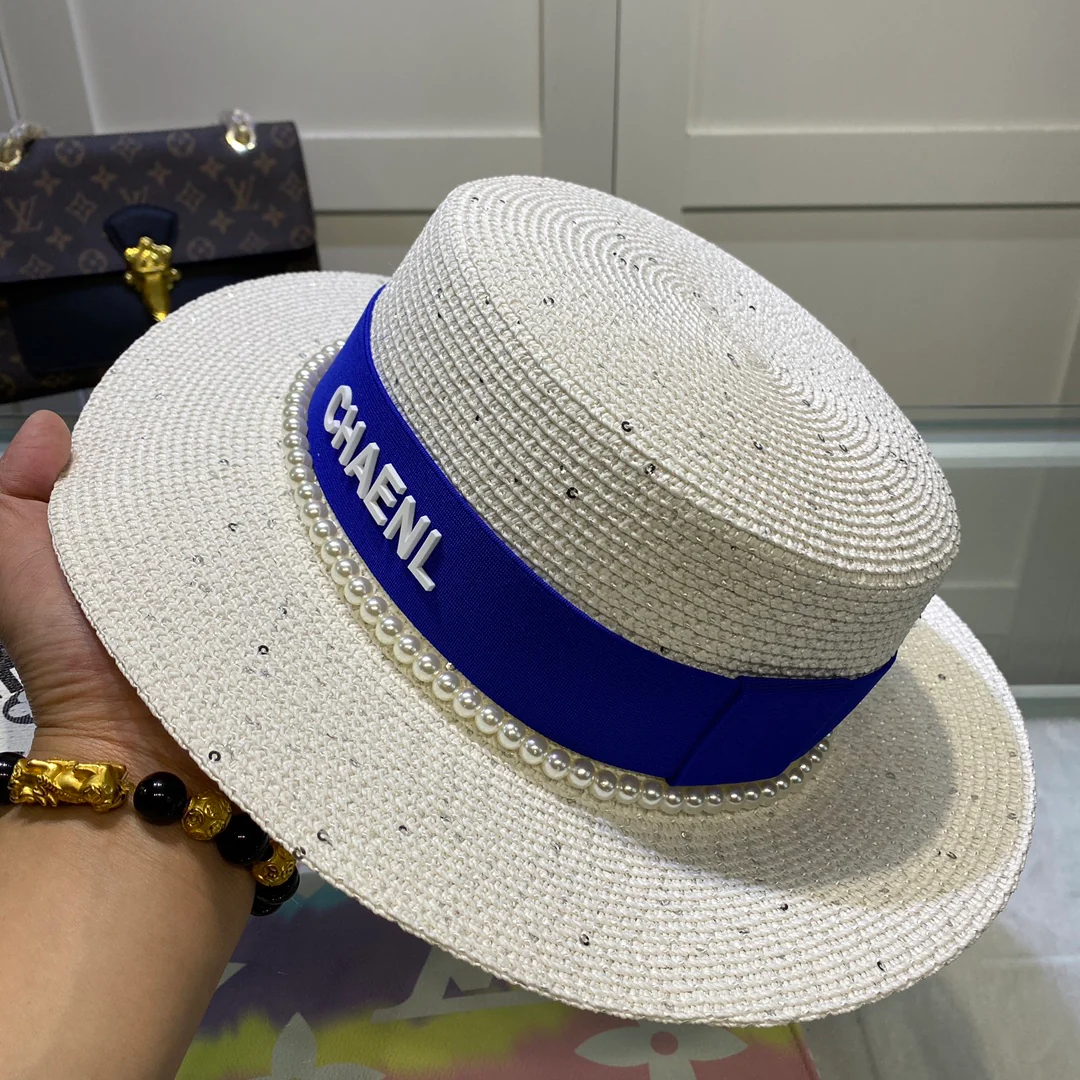 Новая соломенная шляпа Chanel 2022 года - 2