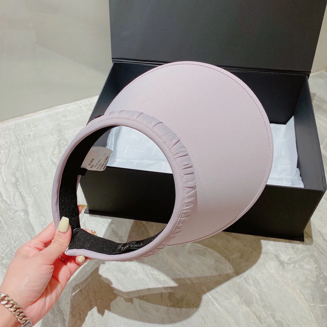 Chanel - Популярная шляпа от солнца с открытым верхом