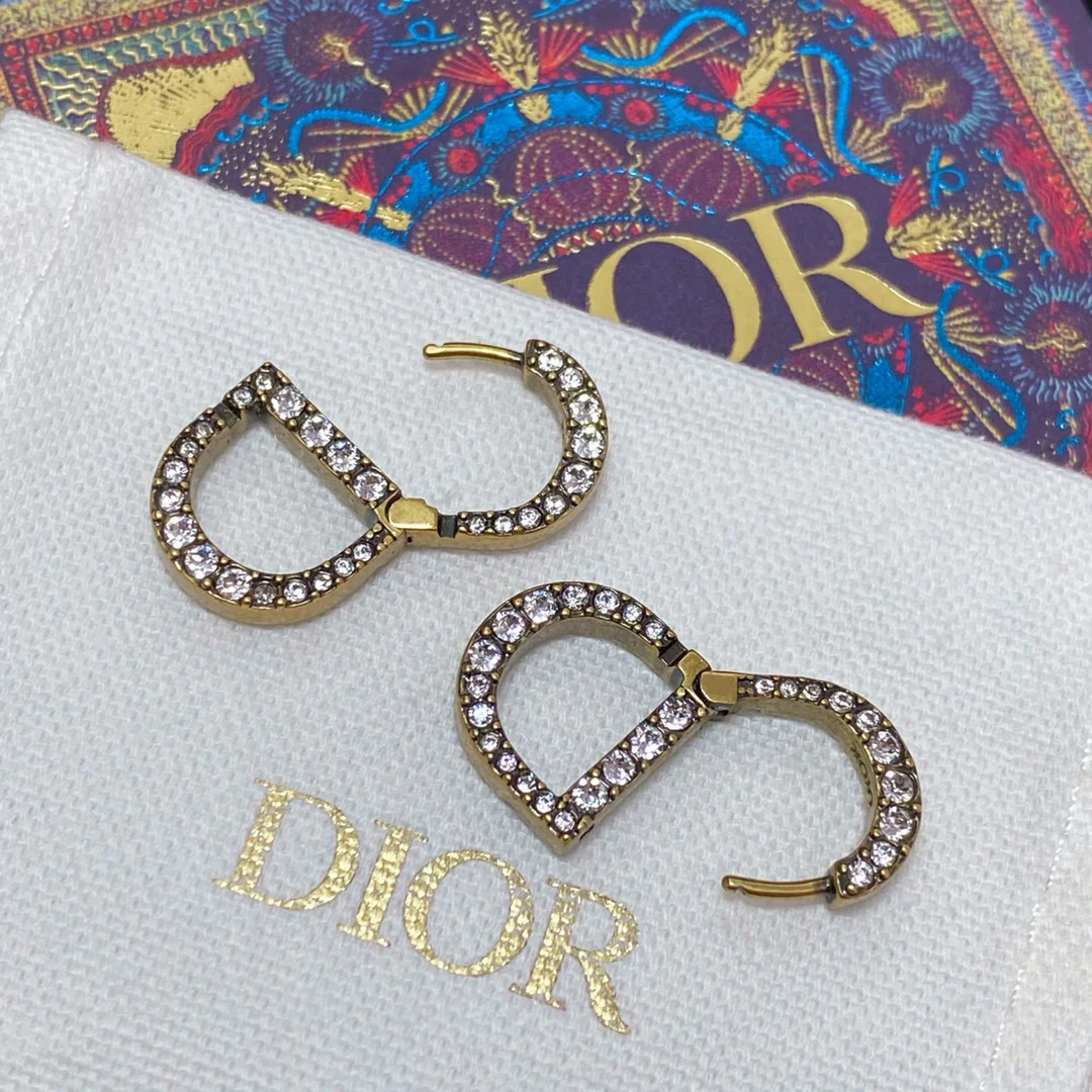 Серьги Dior 022