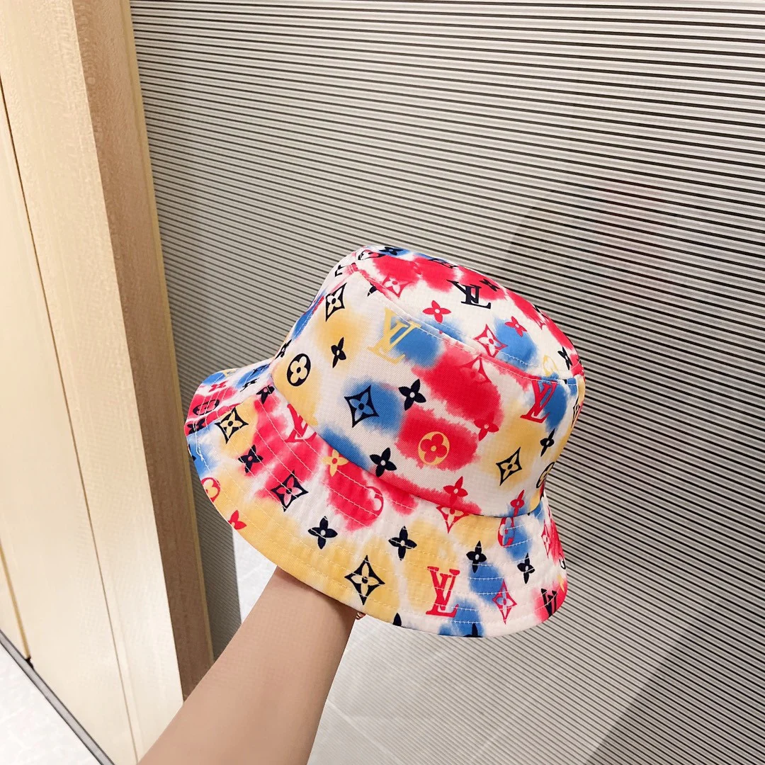 Летняя рыбацкая шляпа LV - такая же, как в бутике - 5 цветов - 1