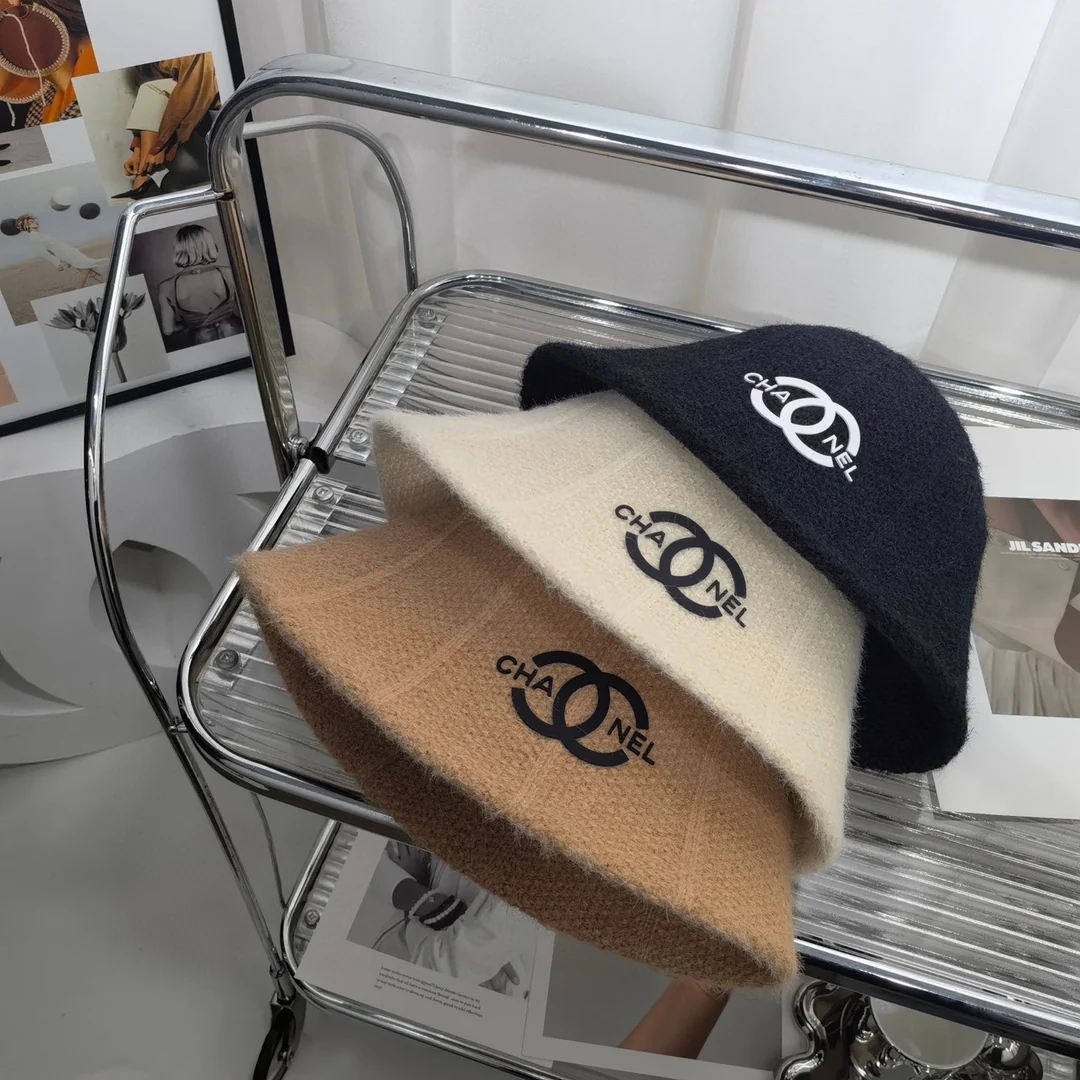 Chanel - Шерстяная рыбацкая шляпа - 1