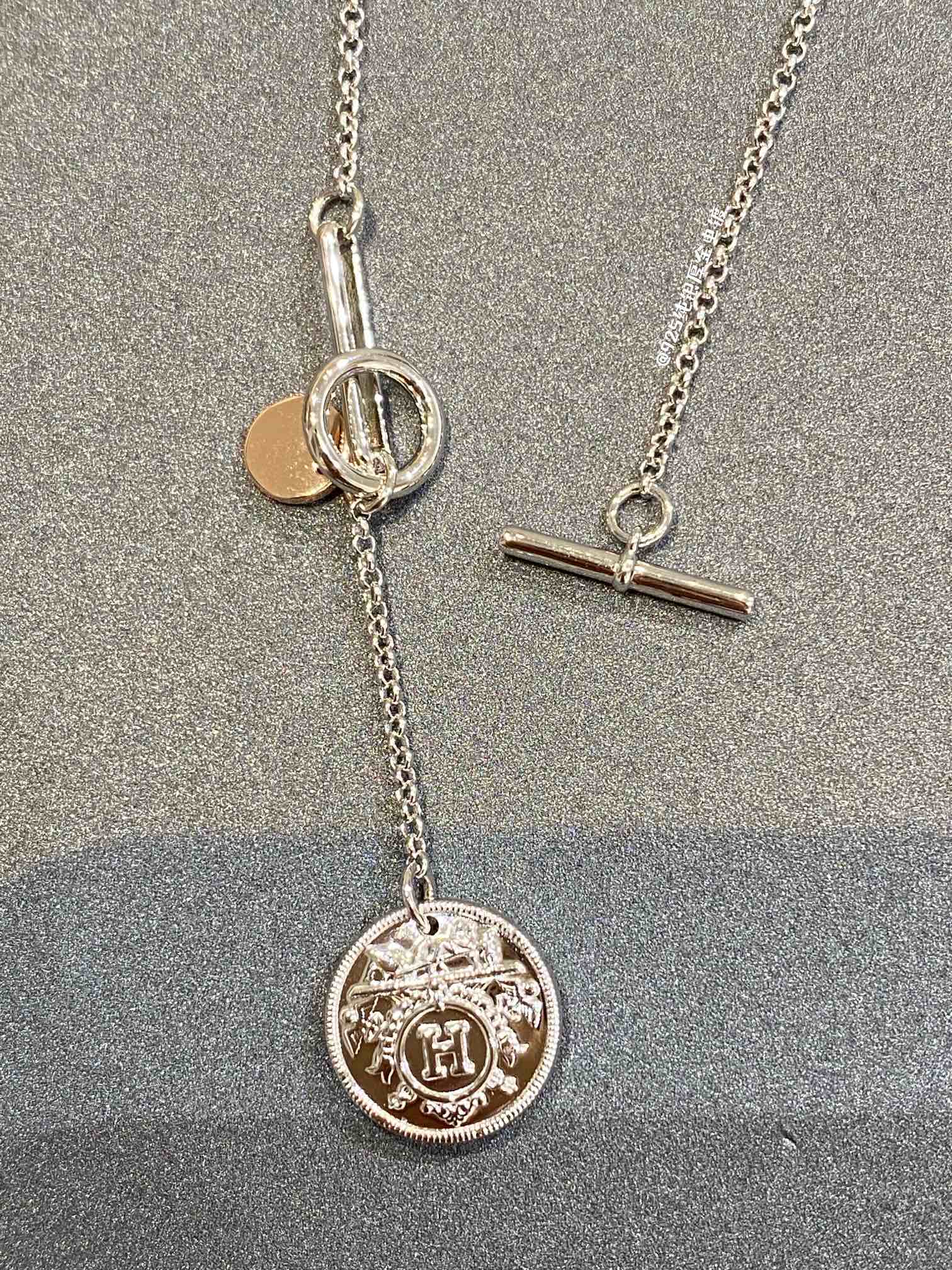 Hermes - Браслет 17 см - Колье 38 см