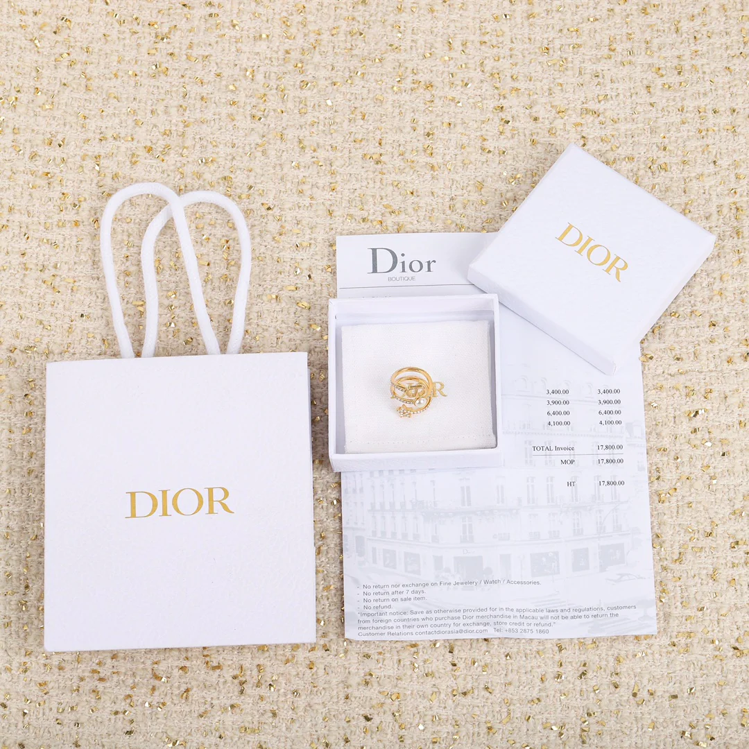 Кольцо Dior - 32