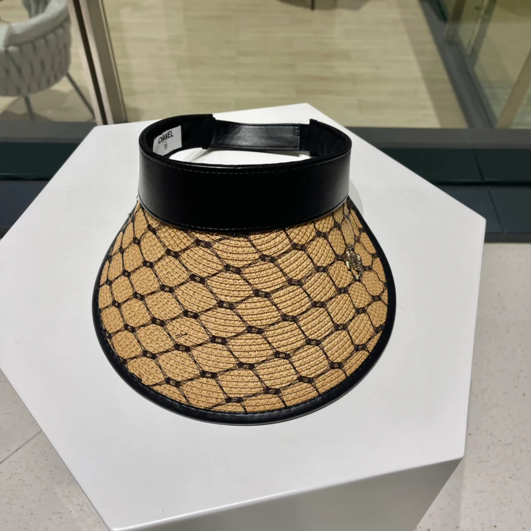 Новинка Chanel 2022 года - Солнцезащитная шляпа - Парик с открытым носком - 3