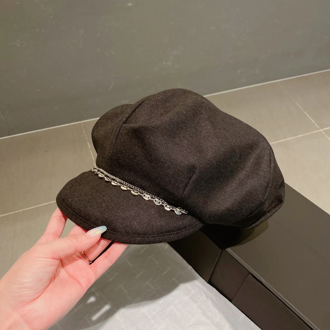 Селин - Черный бейсбольный берет