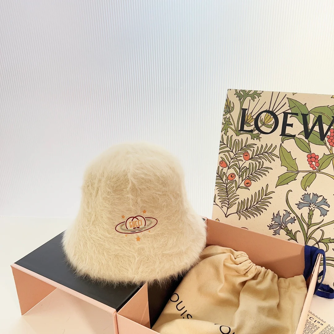 Gucci - Плюшевая рыбацкая шляпа