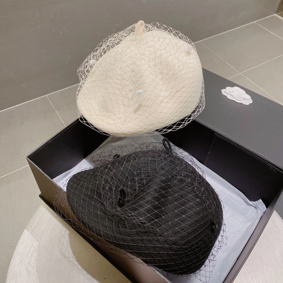 Gucci - Белая шерстяная шляпа художника