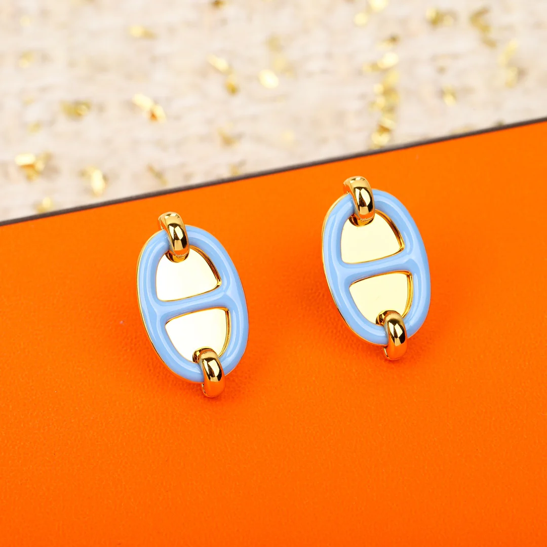 Серьги Hermes 023