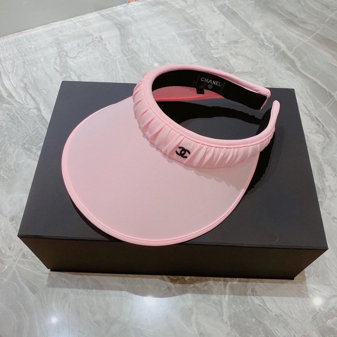 Солнцезащитная шляпа Chanel с открытым верхом - 3