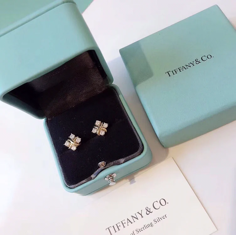 Серьги Tiffany - Пусеты - 8