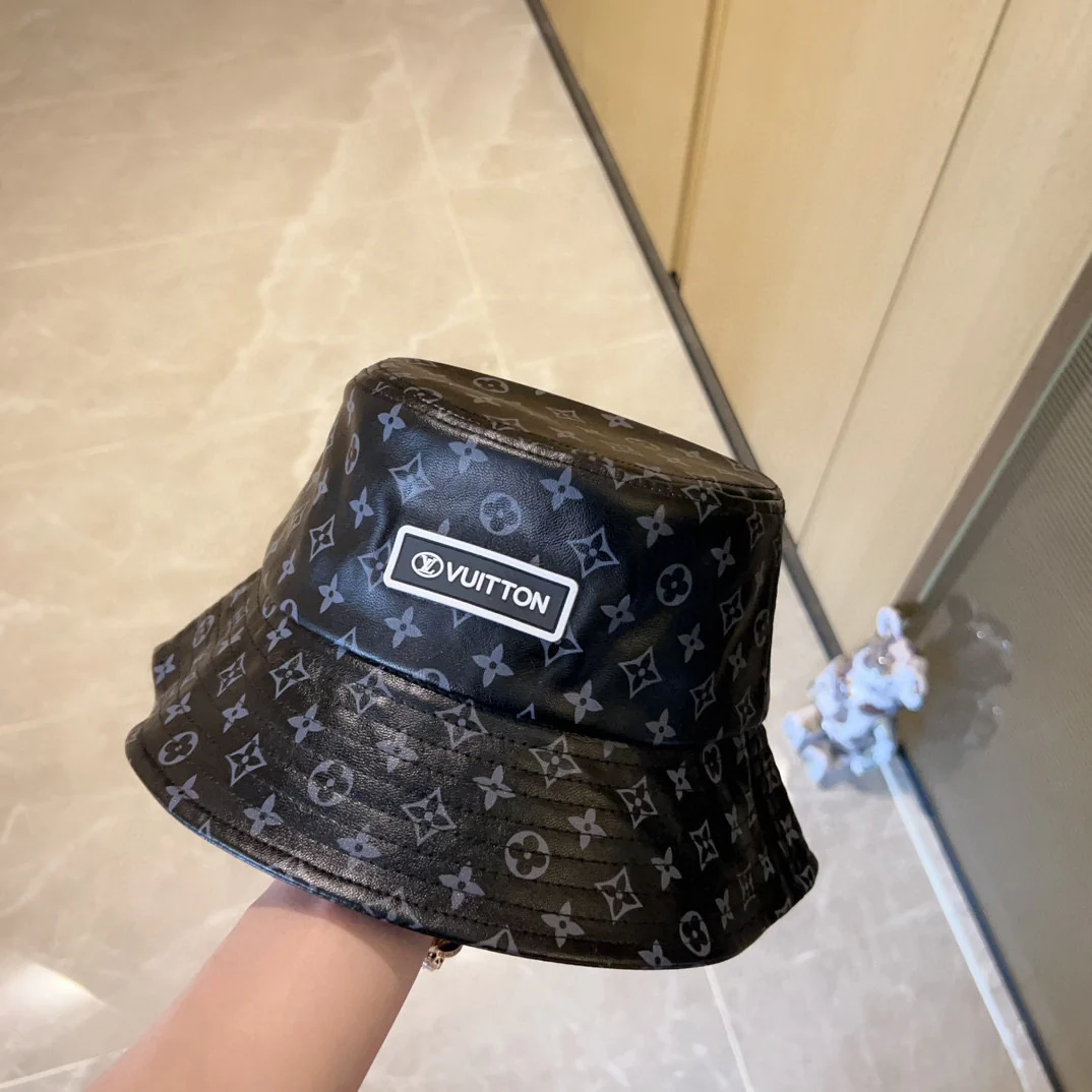 LV - Новейшая кожаная рыбацкая шляпа 2023 года