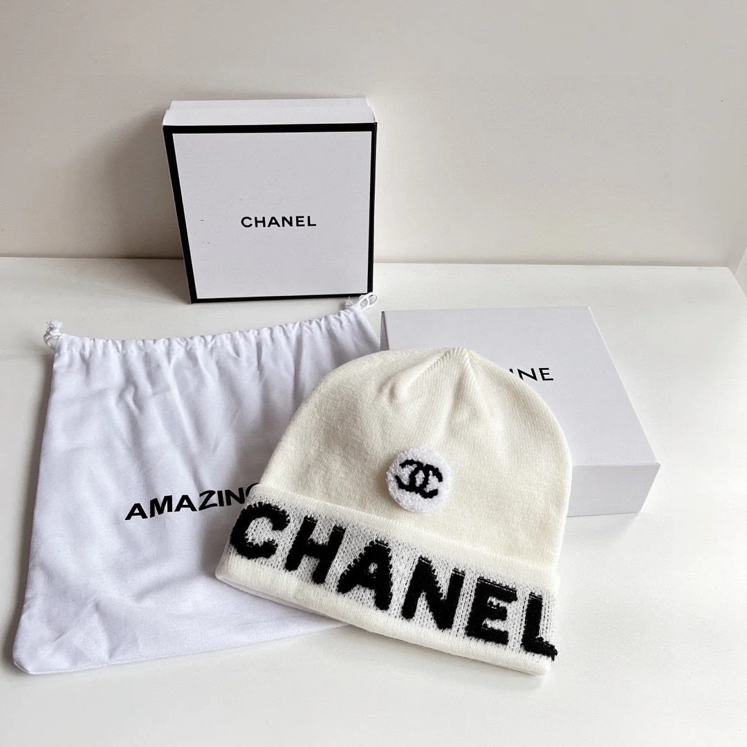 Chanel - Вязаная шапка - 8