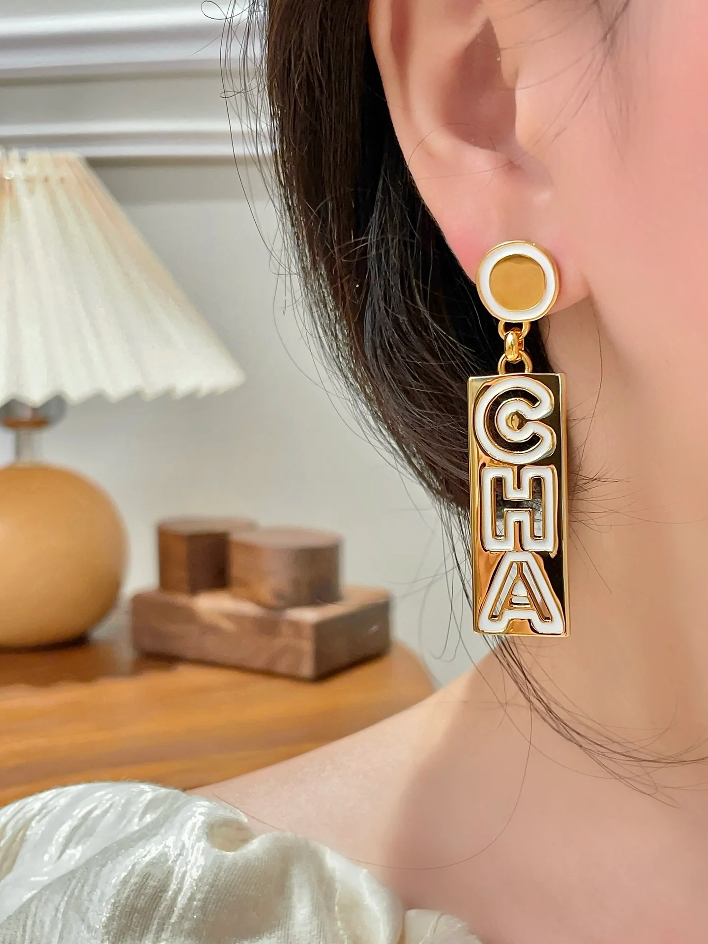 Серьги Chanel 1021