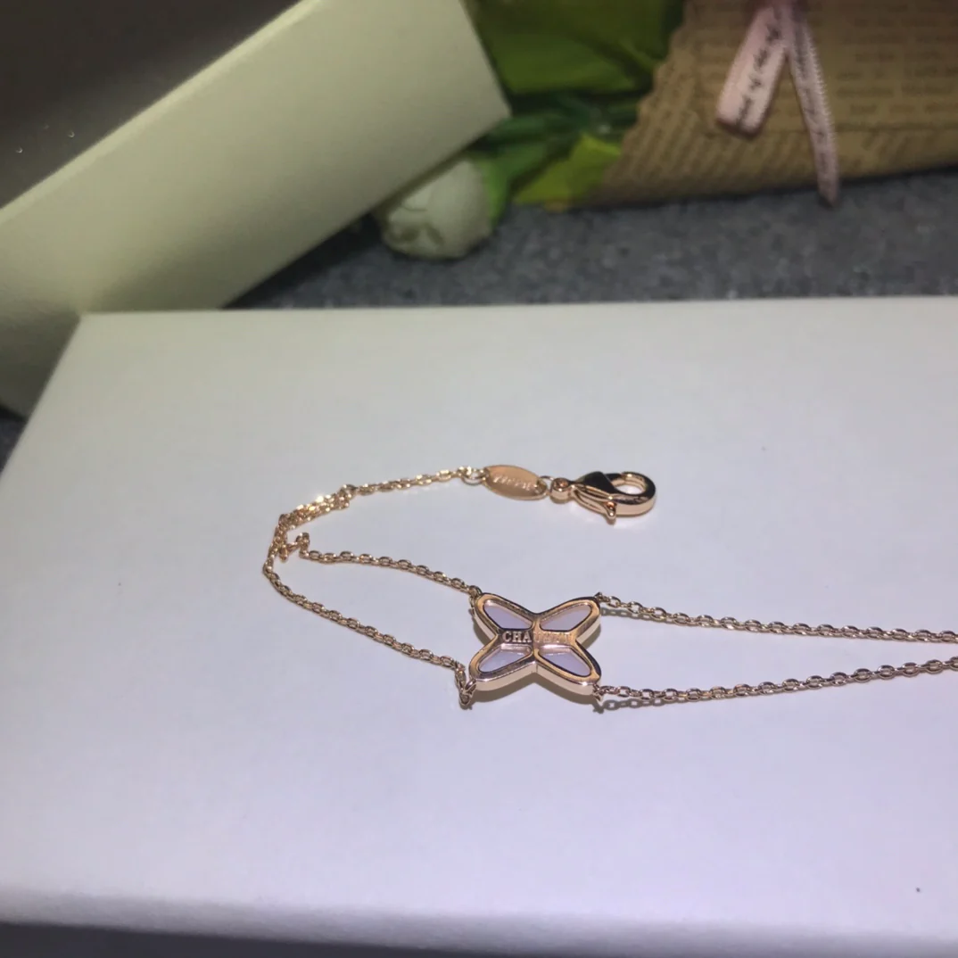 Chaumet - Белый перламутр - Колье - Серьги - Браслет