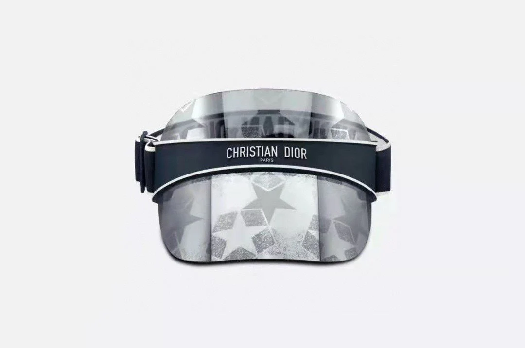 Dior - Солнцезащитная шляпа со звездным узором