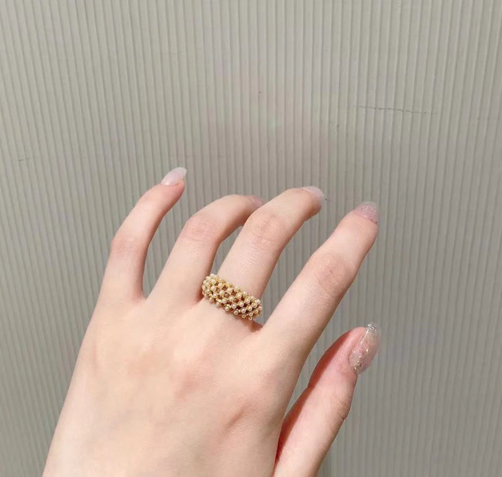 Кольцо Dior 008