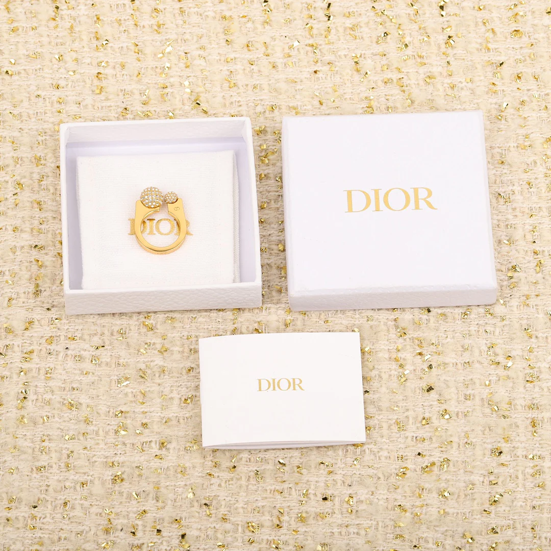 Кольцо Dior 025