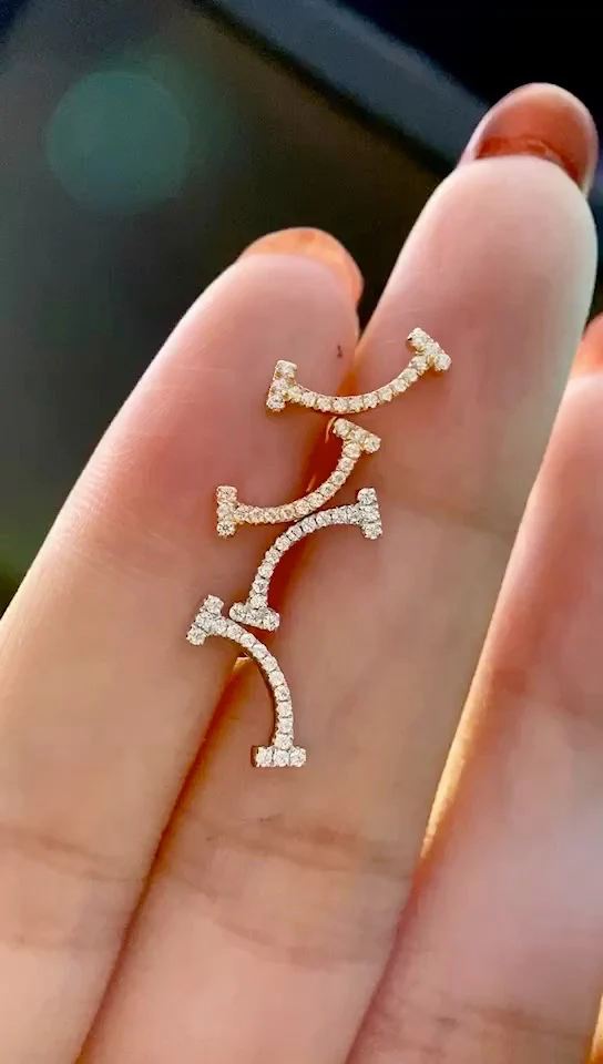 Серьги Tiffany 030-1