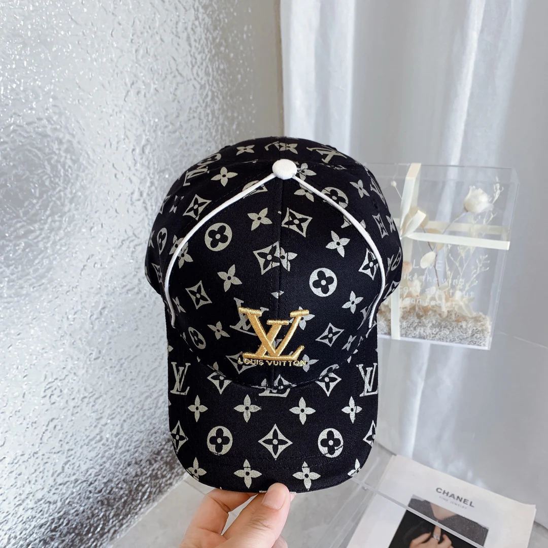 Новинка LV 2022 — Бейсболка с принтом и вышивкой — 1 шт.
