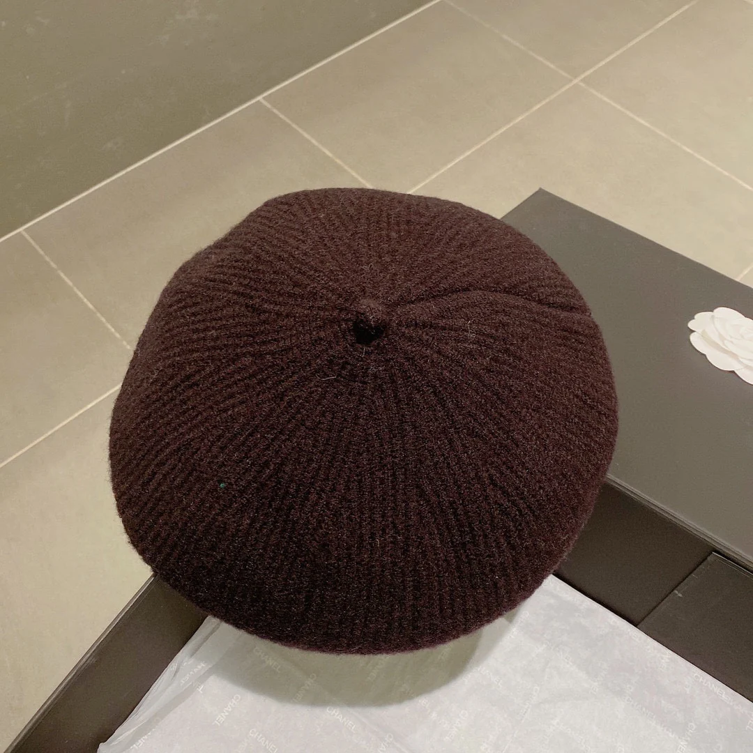 Miu Miu - Шерстяной берет - Черный