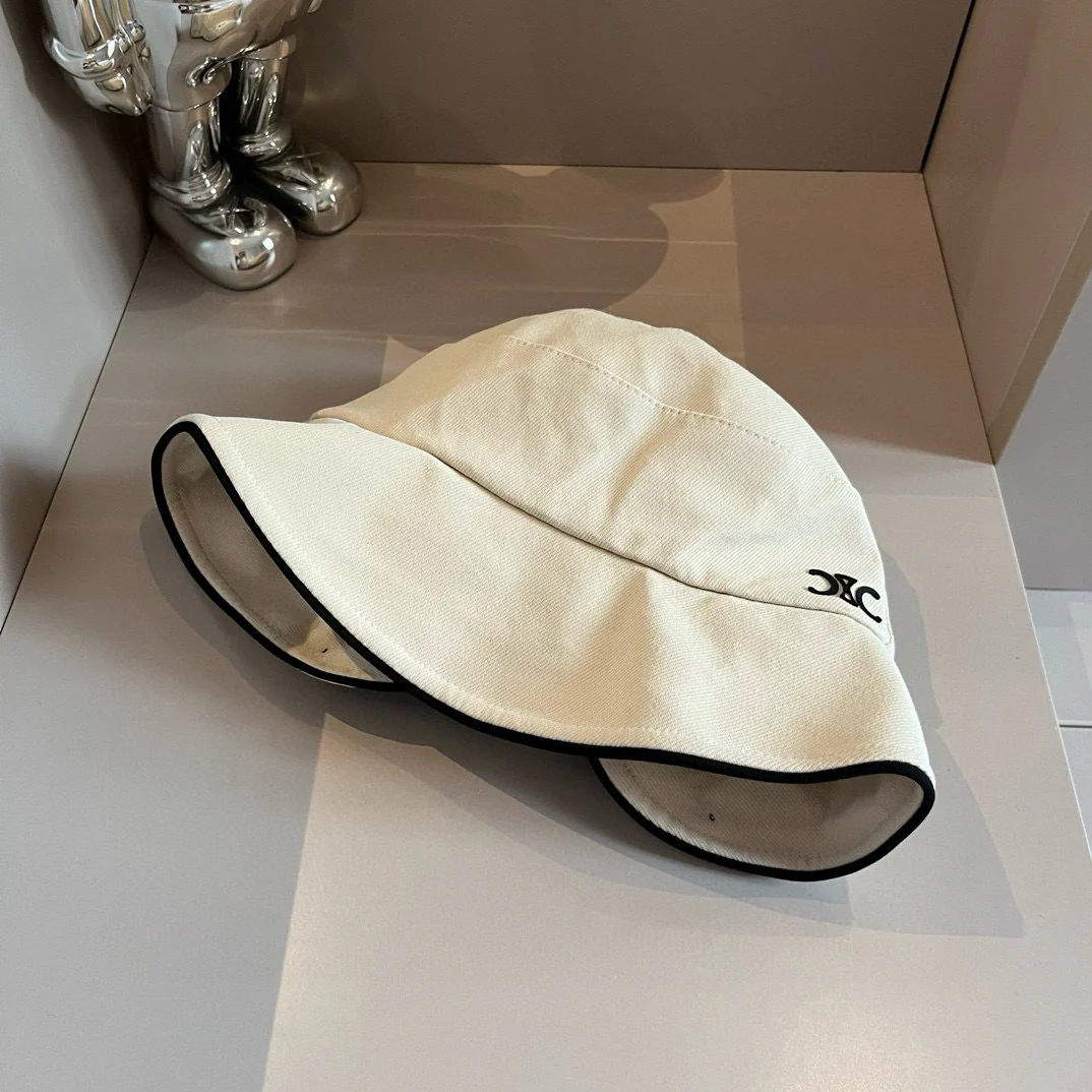 Celine - Панама с бабочкой - Белая