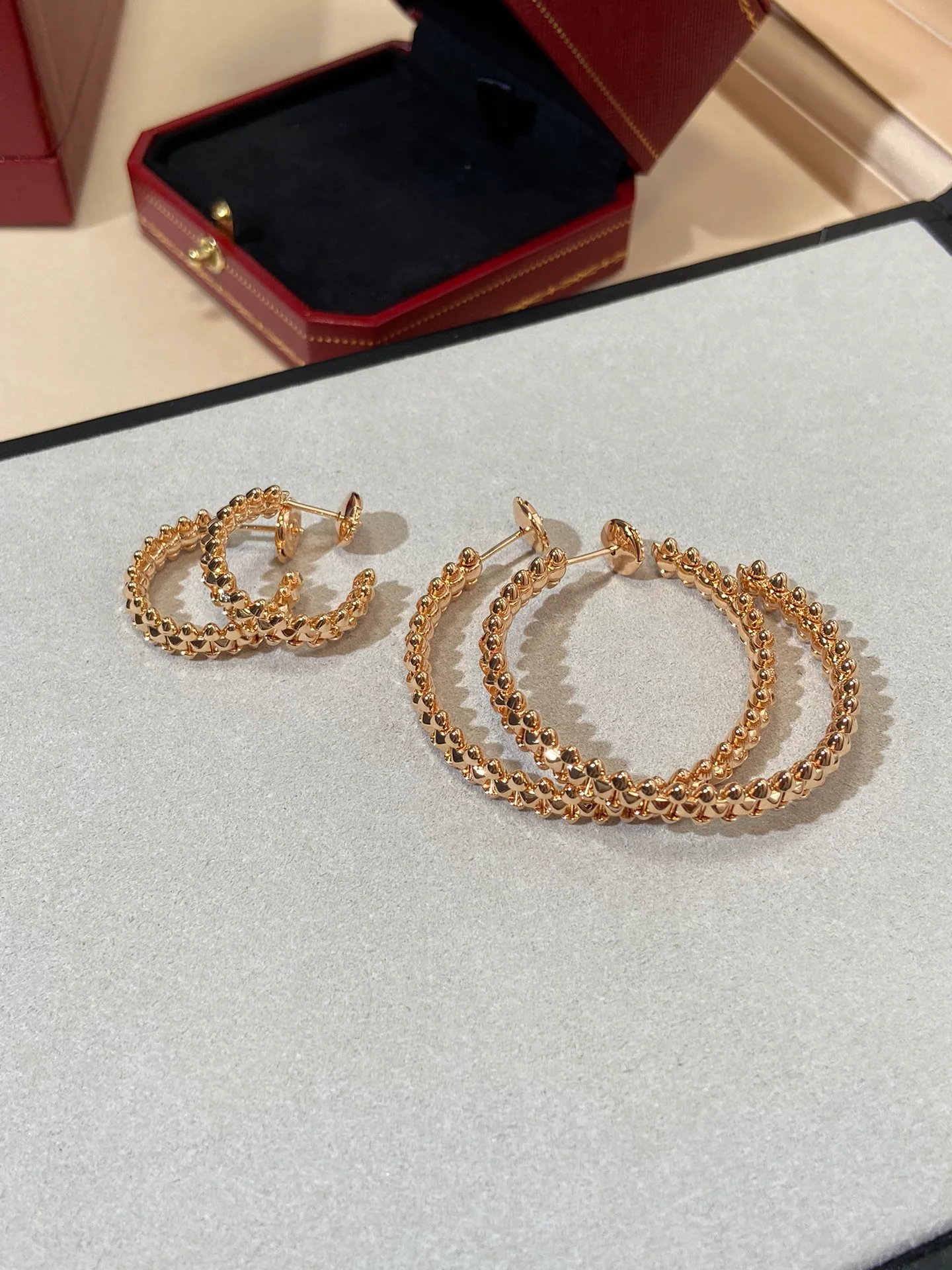 Серьги Cartier 014