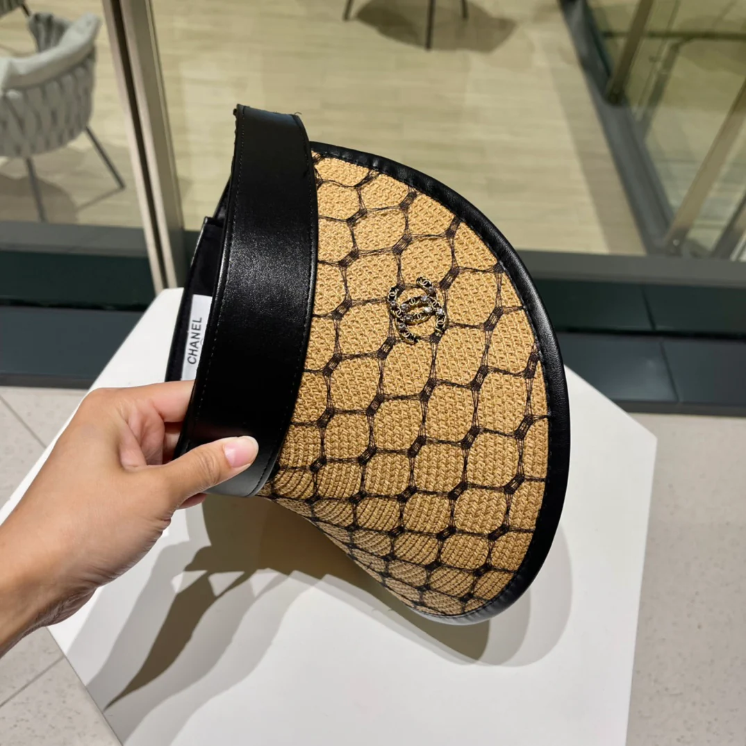 Новинка Chanel 2022 года - Солнцезащитная шляпа - Парик с открытым носком - 3