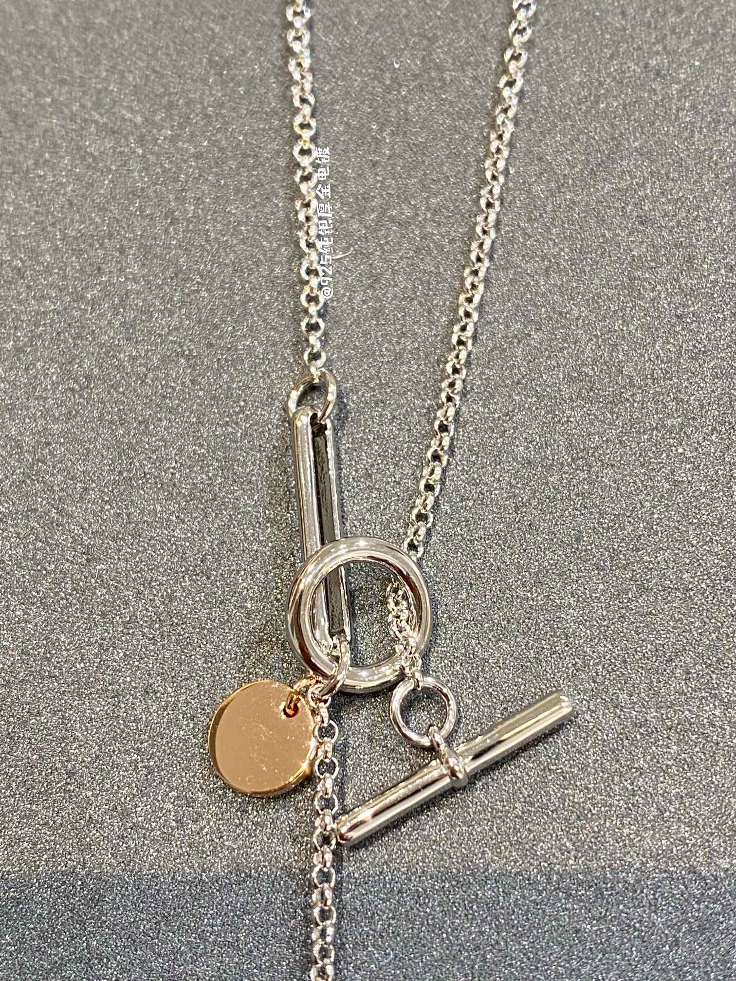 Hermes - Браслет 17 см - Колье 38 см