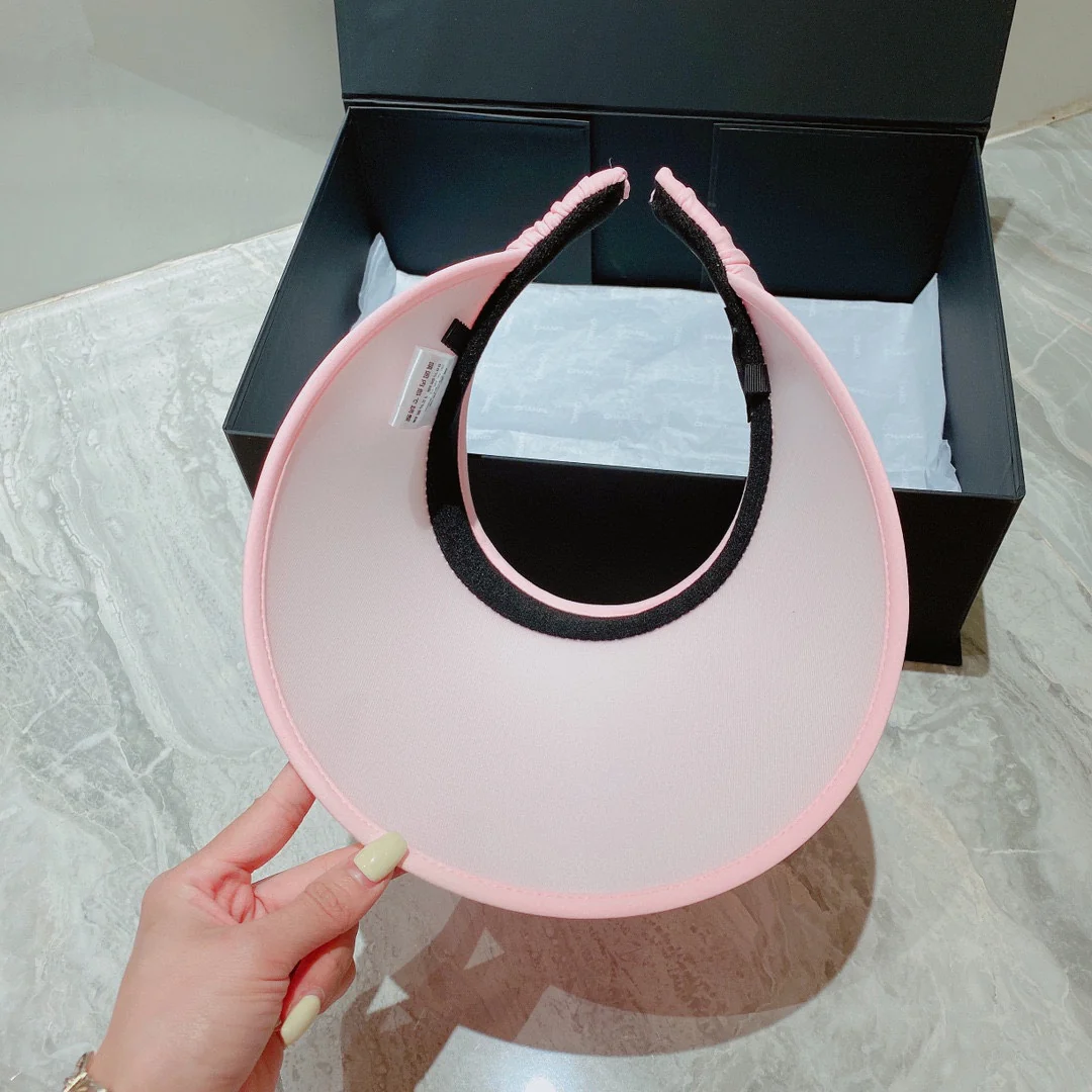 Солнцезащитная шляпа Chanel - Парик с открытым верхом - 5