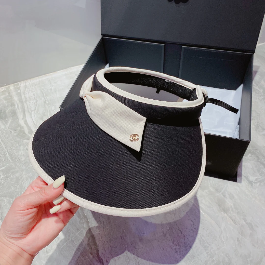 Новинка Chanel 2022 года - Солнцезащитная шляпа - Парик с открытым носком - 2