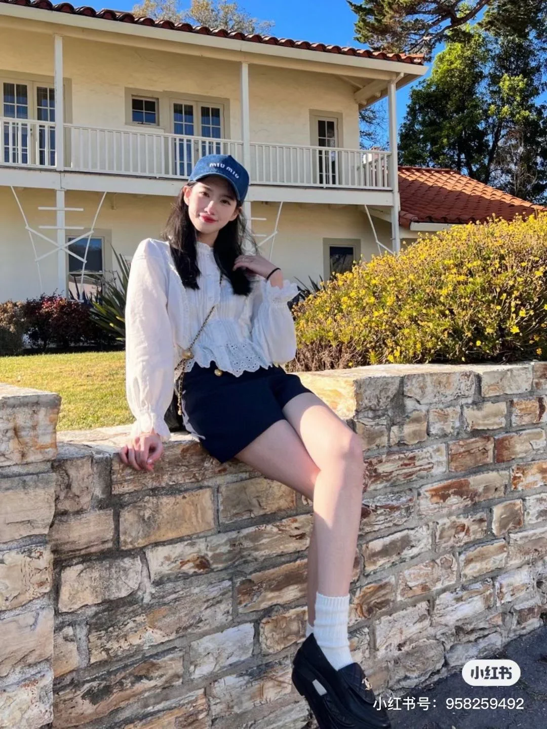 Miu Miu - Новая джинсовая бейсболка