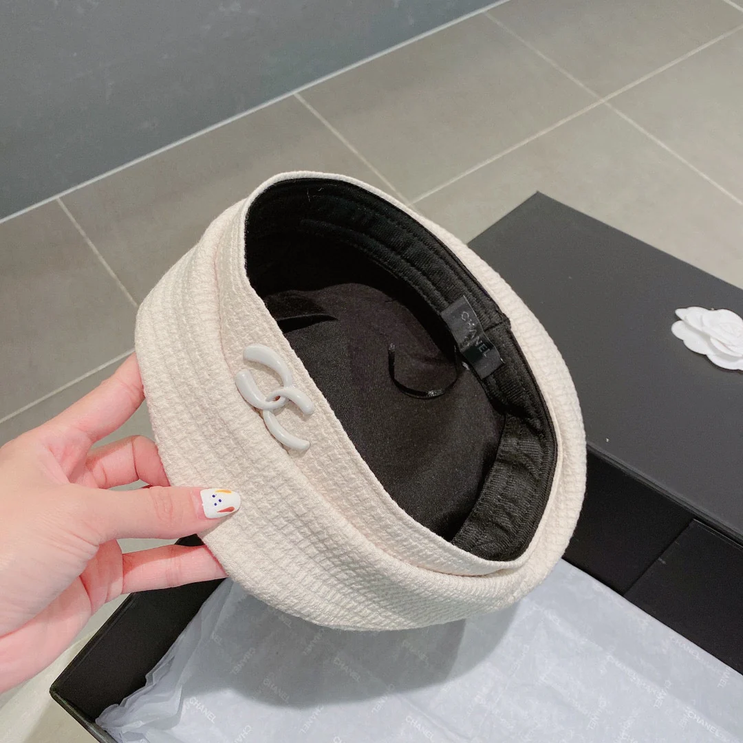 Chanel - Берет - Белый