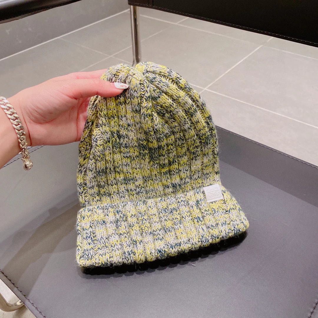 Lolway - Шерстяная вязаная шапка-бини - 1