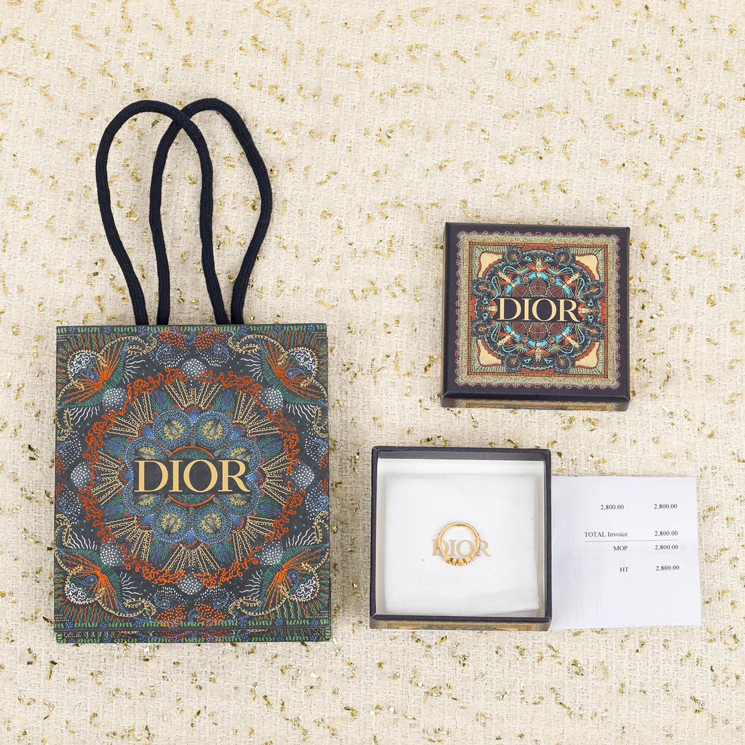 Кольцо Dior - 19