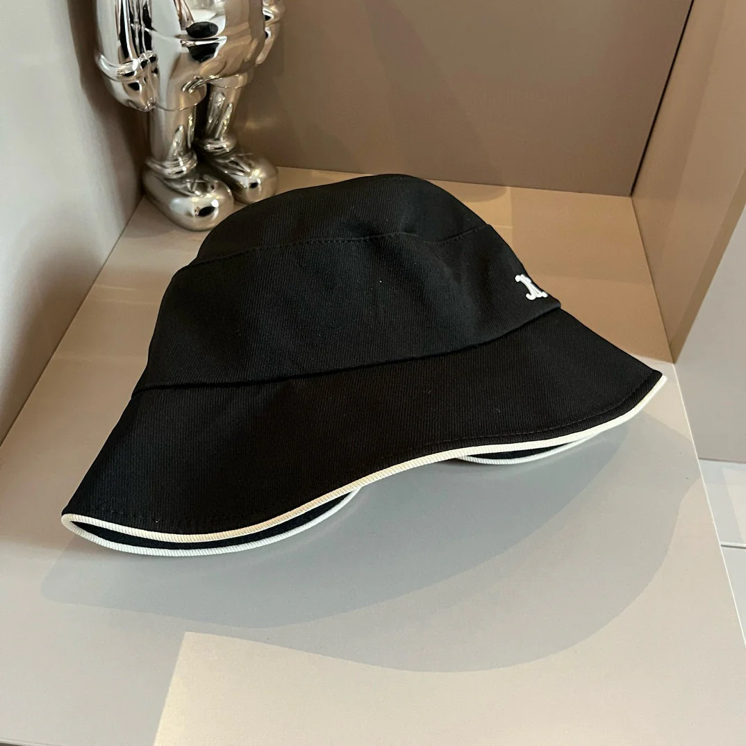 Панама Celine с бабочкой - черная