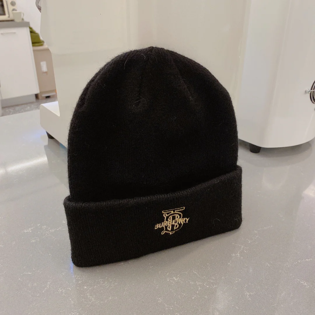 Вязаная шерстяная шапка Burberry - tb