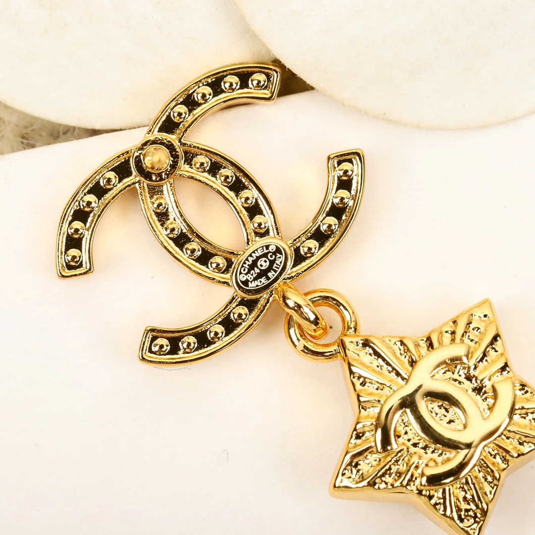 Серьги Chanel 821