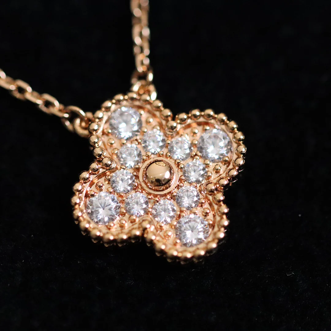 VCA - Четырехлистный клевер - Бриллиантовое колье - Подробности