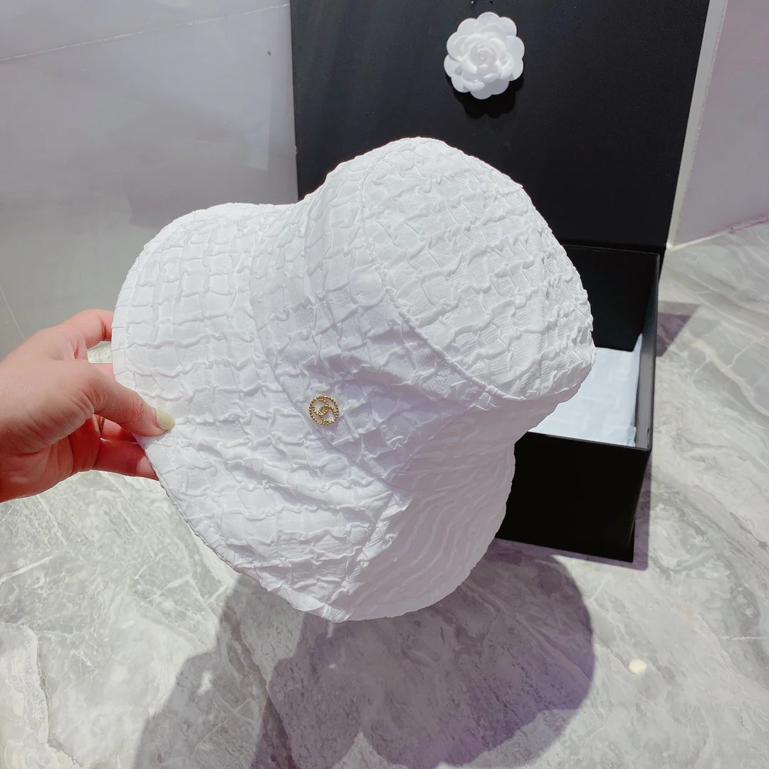 Chanel - Рыбацкая шляпа - Белая - 1