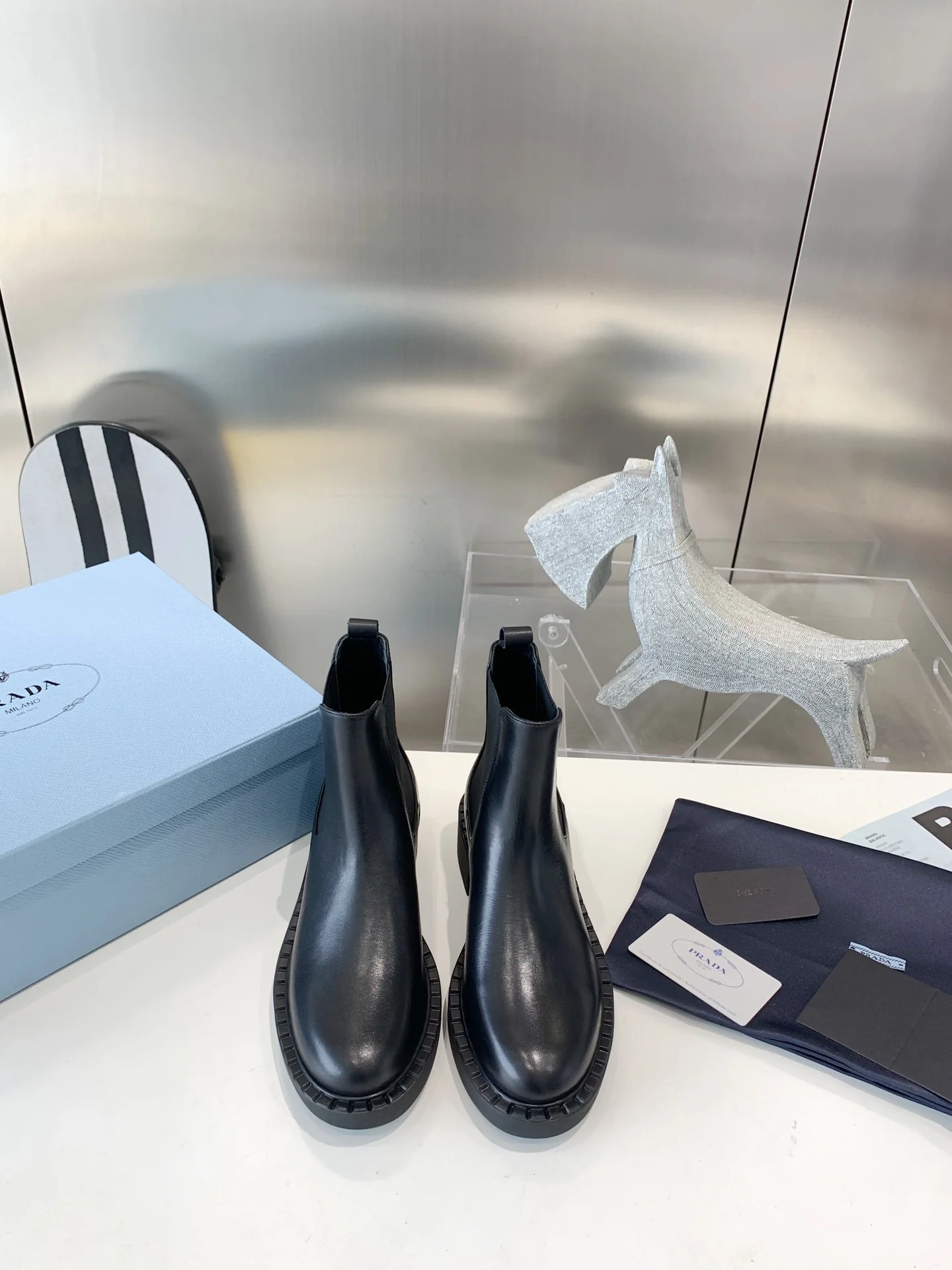 Prada - Сдержанные ботинки челси