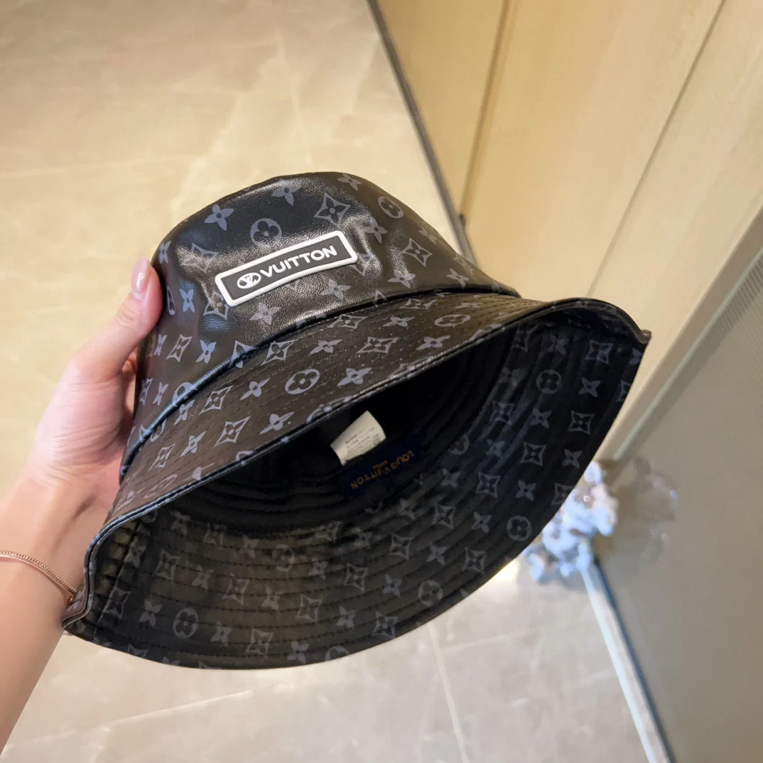 LV - Новейшая кожаная рыбацкая шляпа 2023 года
