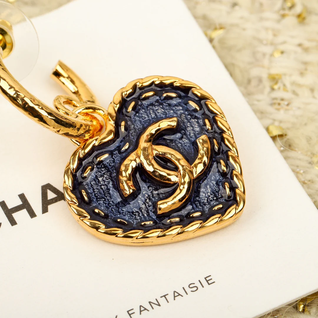 Серьги Chanel 814