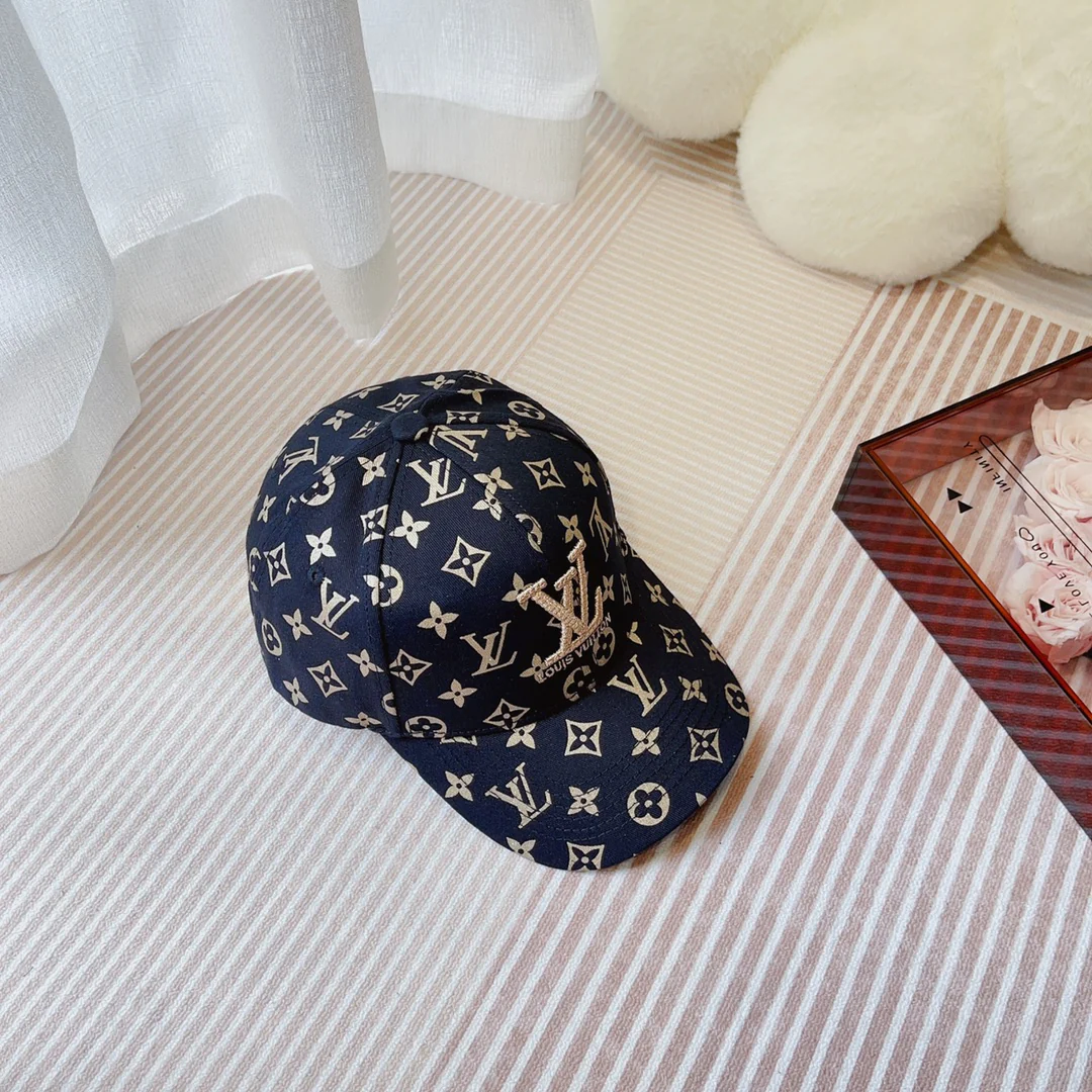 Новинка сезона весна/лето 2023 от LV - Шляпа/кепка - Черная