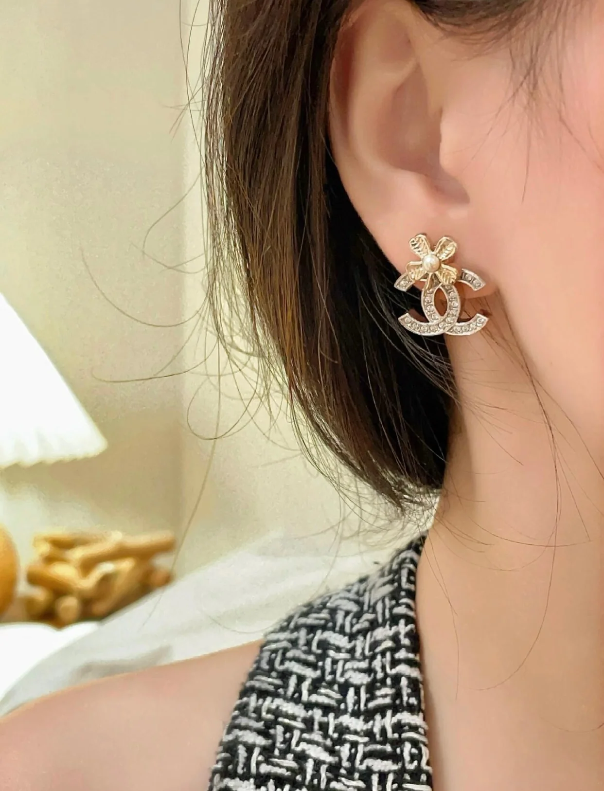 Серьги Chanel 995